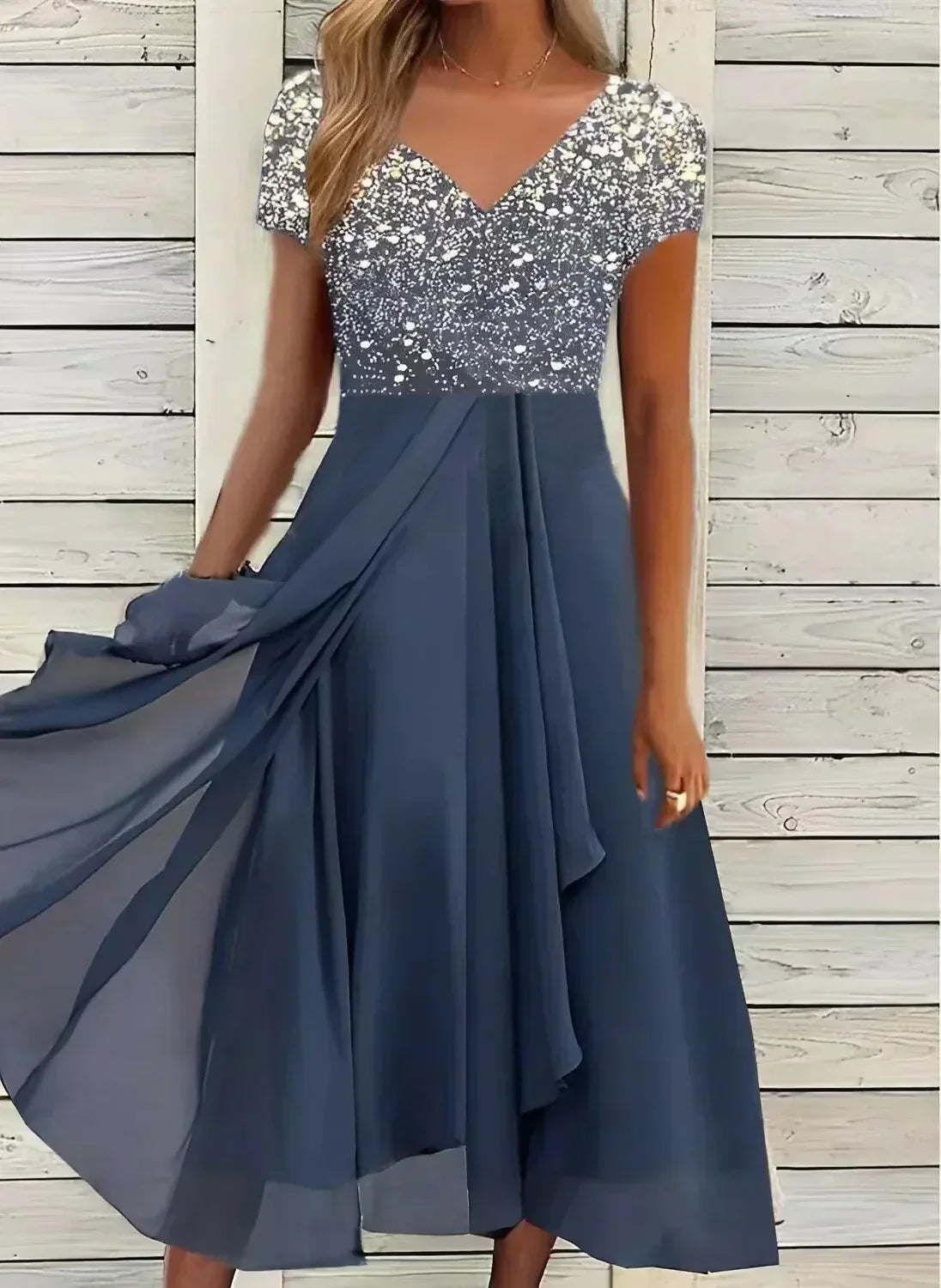 Lucia – Elegantes Midikleid
