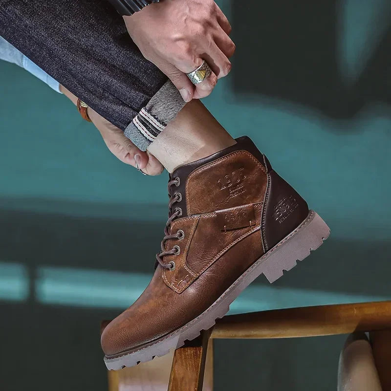 Valentin® | Kunstläder Stiefeletten