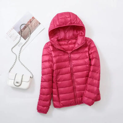 Madison® | Hochwertige Leder Kapuzenjacke für Damen