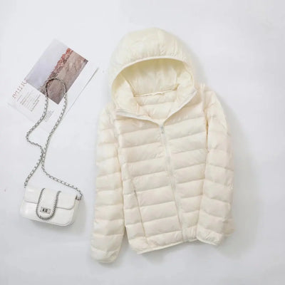 Madison® | Hochwertige Leder Kapuzenjacke für Damen