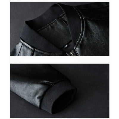 Stefan® | Leder Bomberjacke