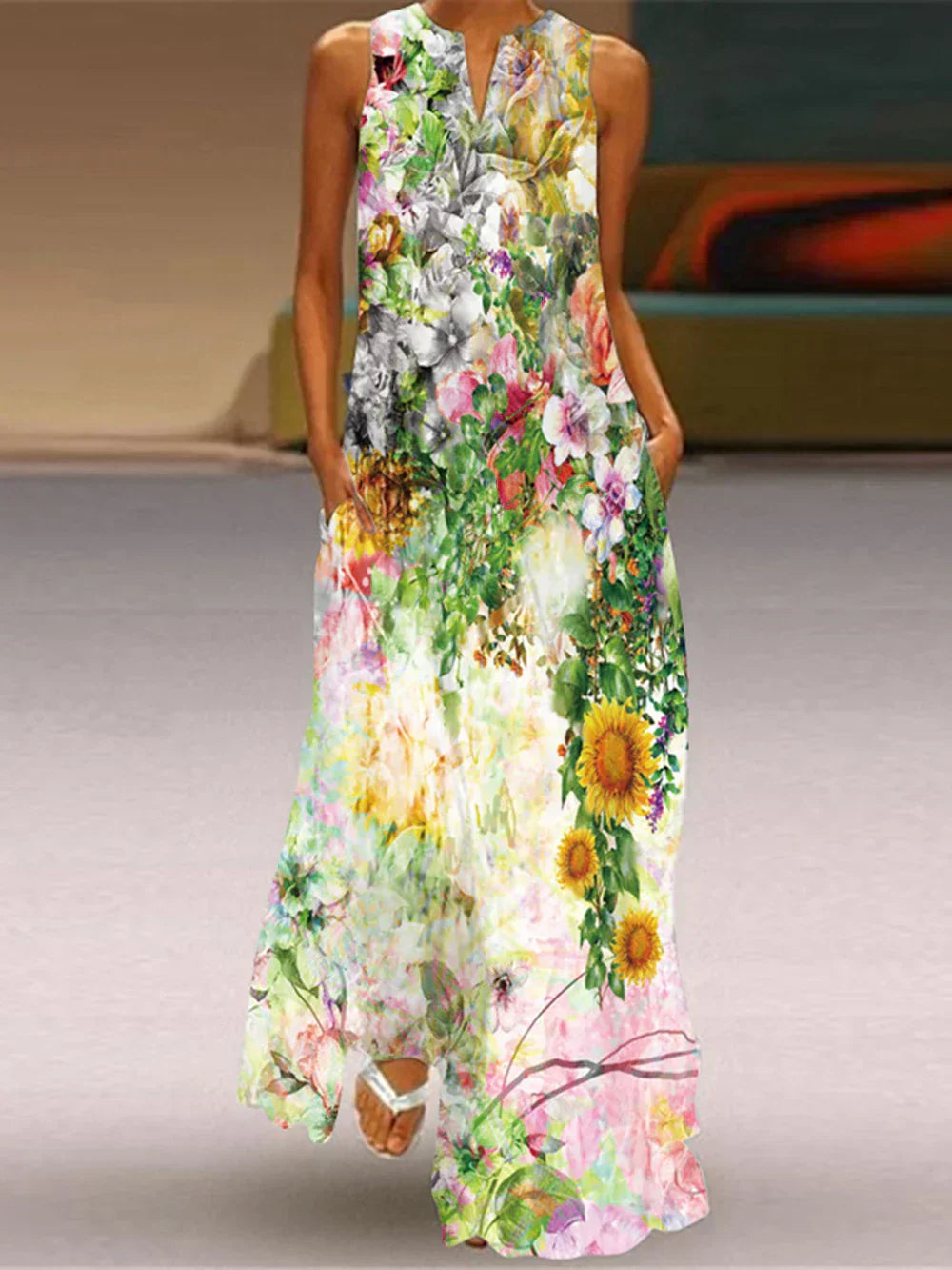 Veronika® | Butterfly Bloom A-Linie Kleid
