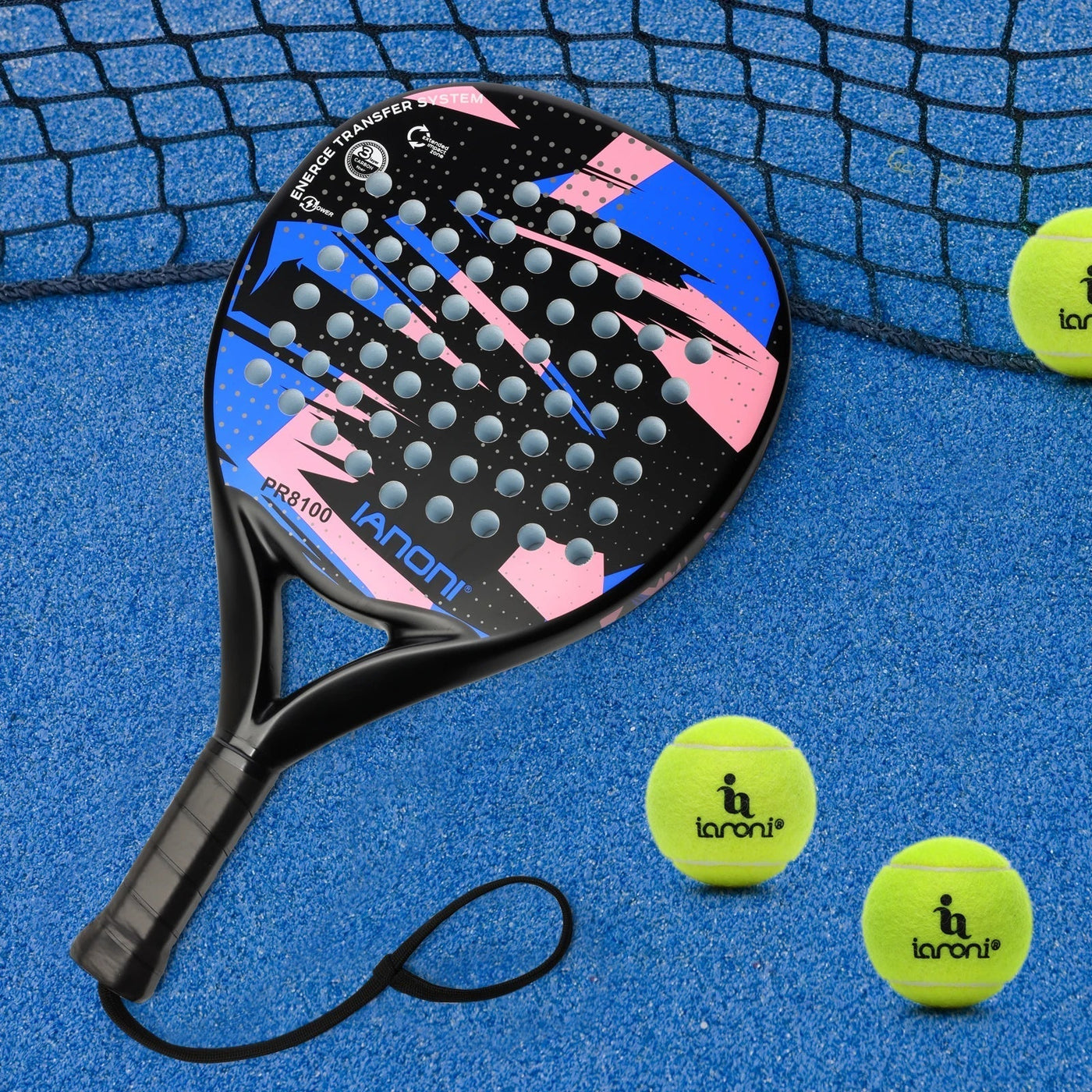 Ace® | IANONI Padel Schläger aus Carbonfaser
