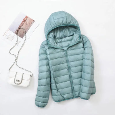 Madison® | Hochwertige Leder Kapuzenjacke für Damen