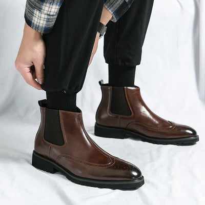 Raphael® | Kunstleder Chelsea-Stiefel