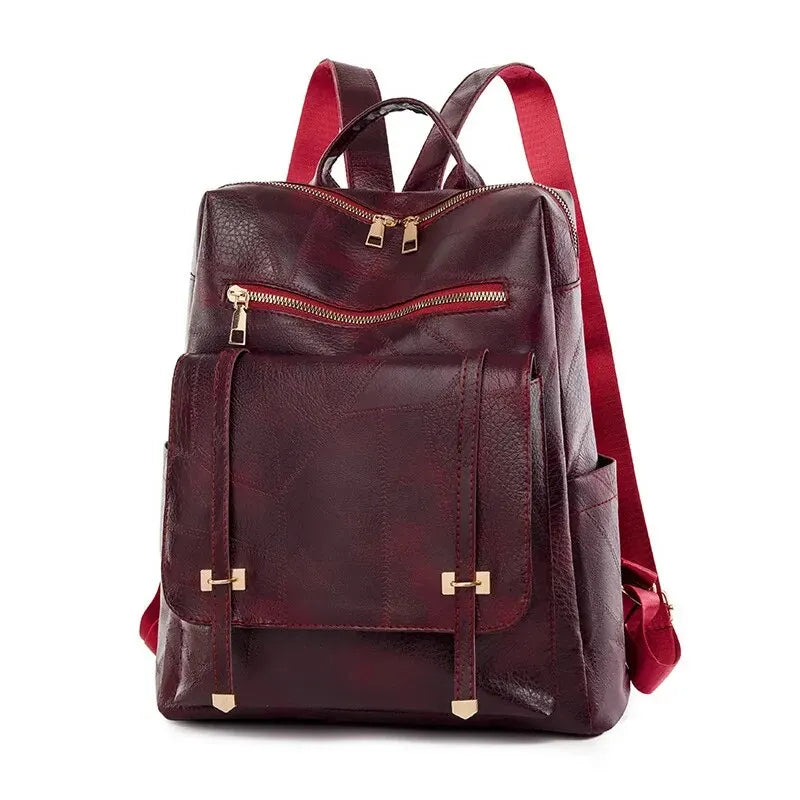 Leonora® | Vintage Damenhandtasche aus Leder