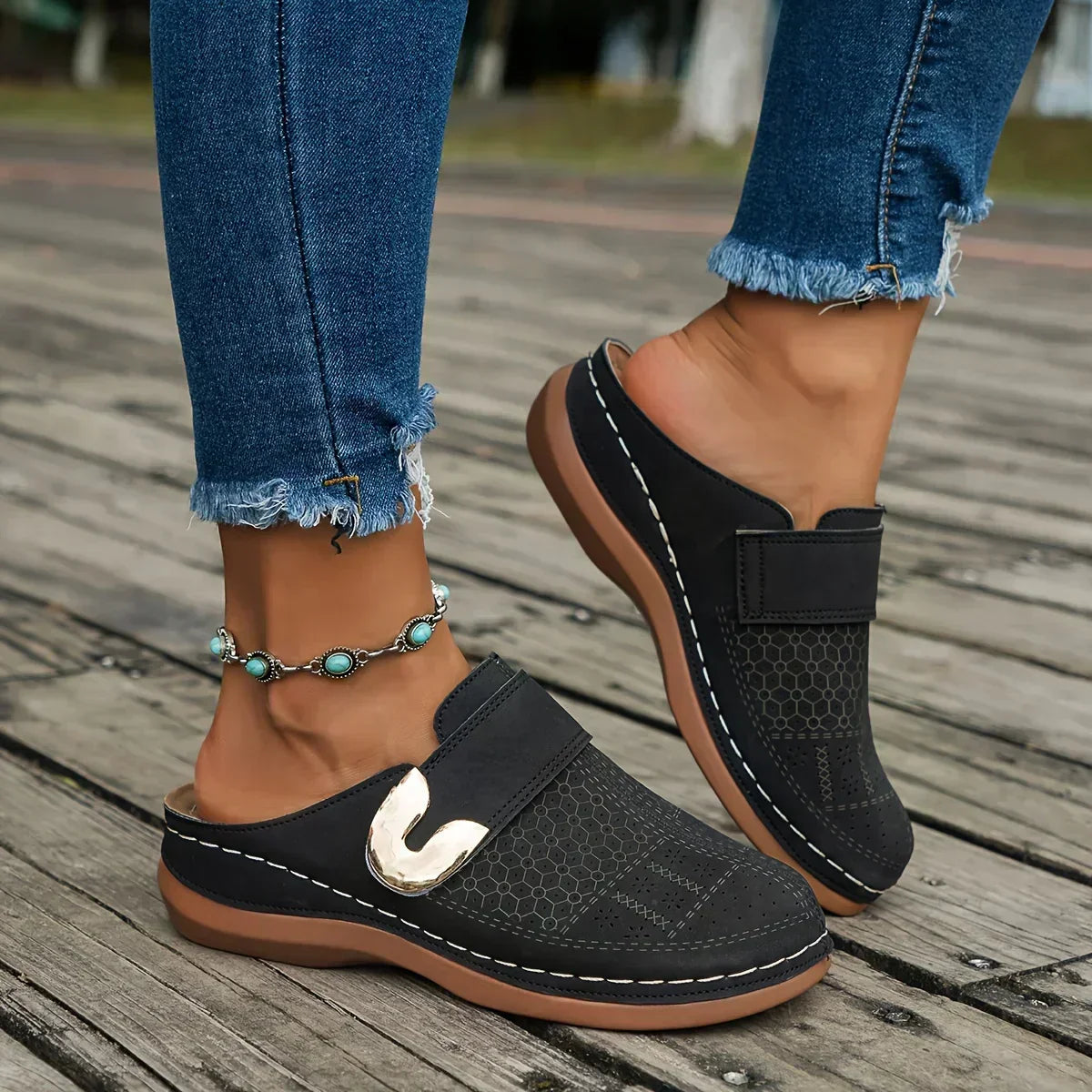 Iduna® | Schicke Keilsandalen