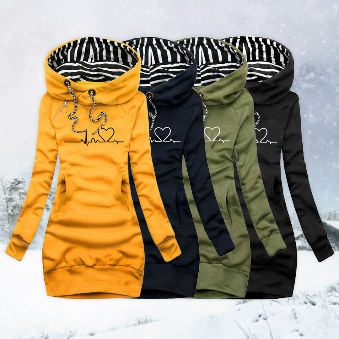 Irmgard® | Strickweste mit Herzmuster