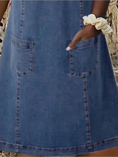 Elma® | Weiches Denim Kleid
