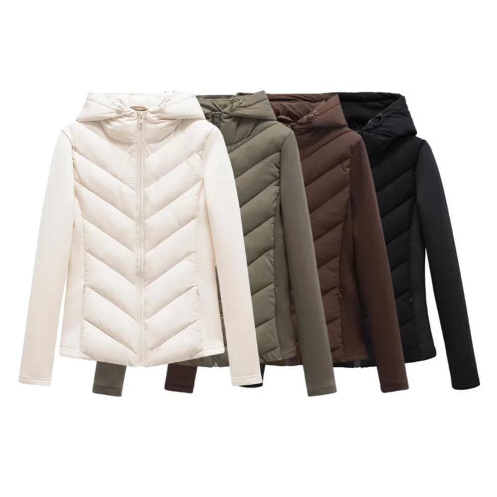 Savannah® | Hochwertige Leder Kapuzenjacke für Damen