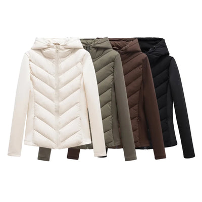 Savannah® | Hochwertige Leder Kapuzenjacke für Damen