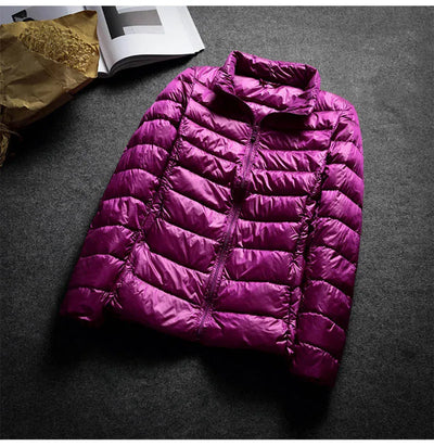 Aaliyah® | Hochwertige Leder Kapuzenjacke für Damen