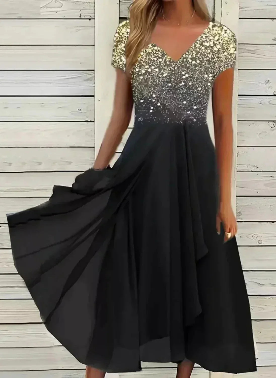 Lucia – Elegantes Midikleid