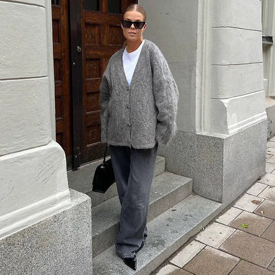 Aurora® | Damen Cardigan aus hochwertiger Wolle