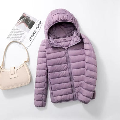 Madison® | Hochwertige Leder Kapuzenjacke für Damen