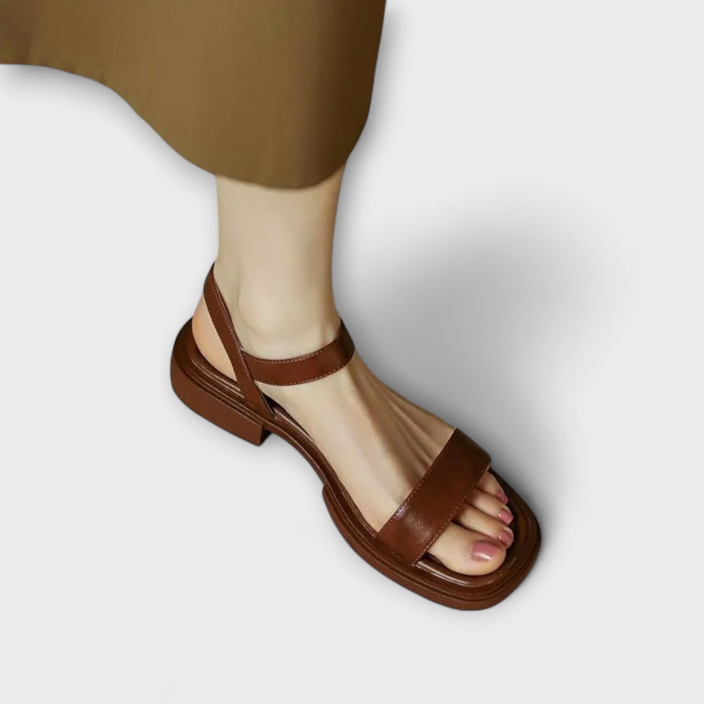 Monika - Elegante Ledersandalen