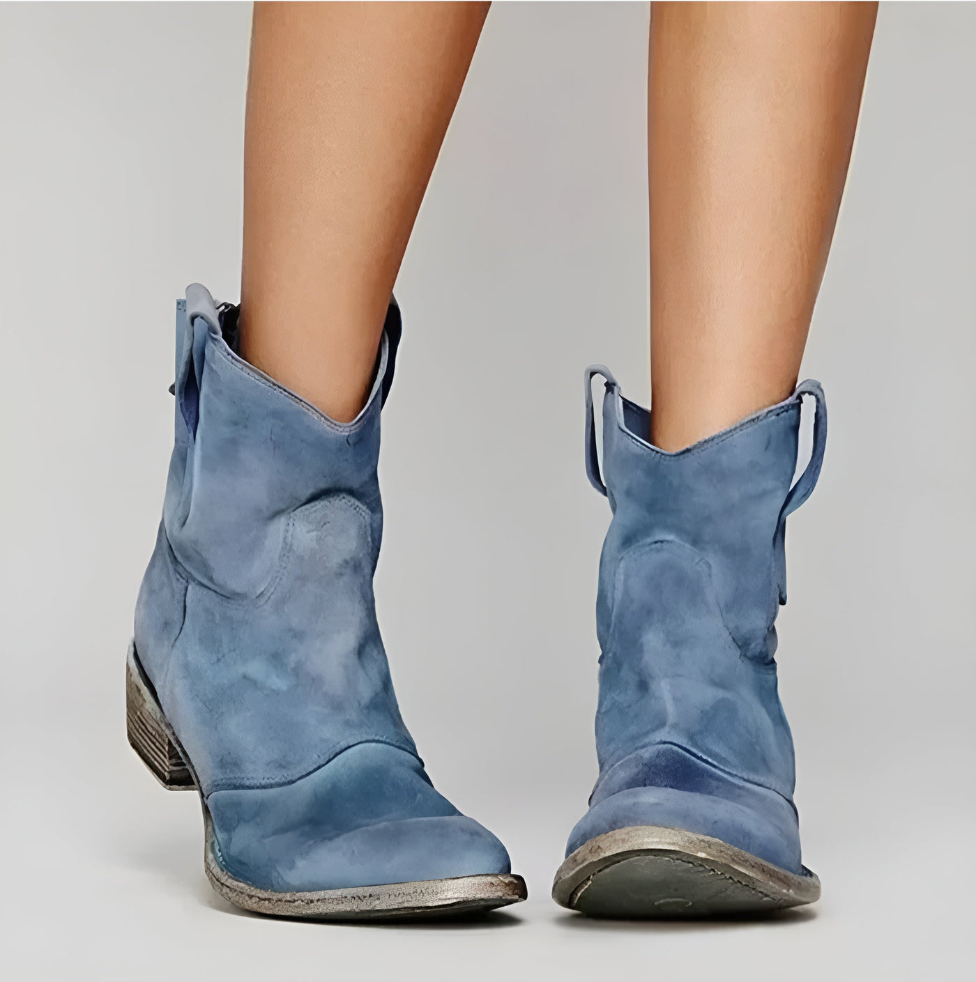 Nala® | Wildleder-Stiefeletten im Boho-Stil