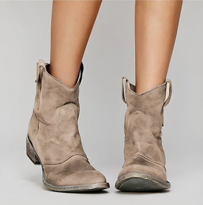 Nala® | Wildleder-Stiefeletten im Boho-Stil