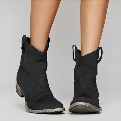 Nala® | Wildleder-Stiefeletten im Boho-Stil