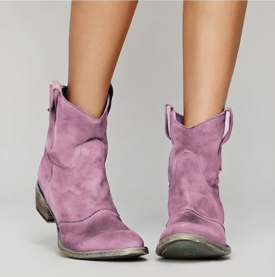 Nala® | Wildleder-Stiefeletten im Boho-Stil