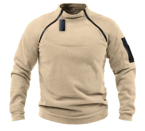 Arno® | Militärstil Fleece-Pullover
