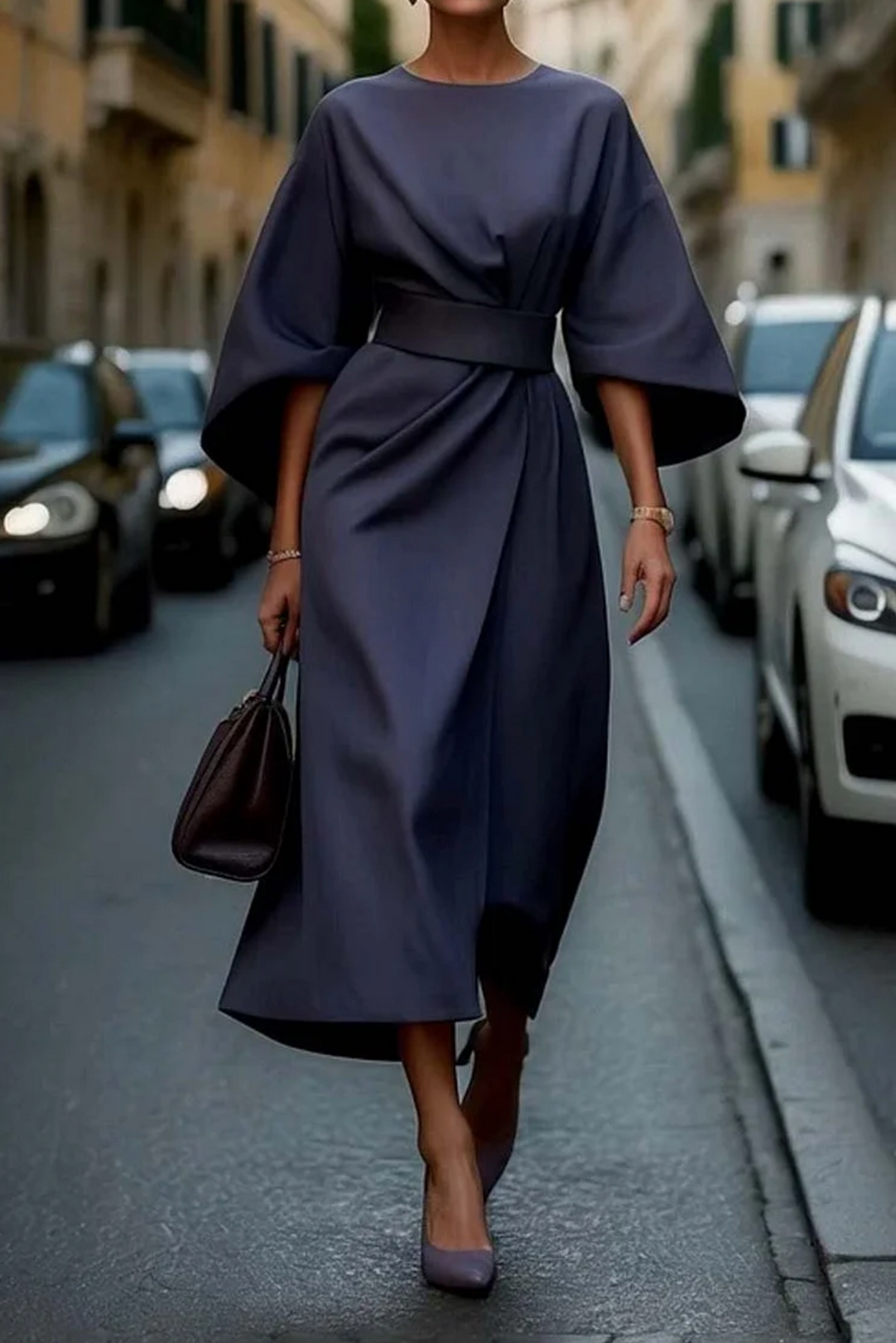 Mitzi® | Luxus Laterne Ärmel Kleid