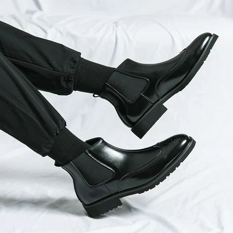 Raphael® | Kunstleder Chelsea-Stiefel