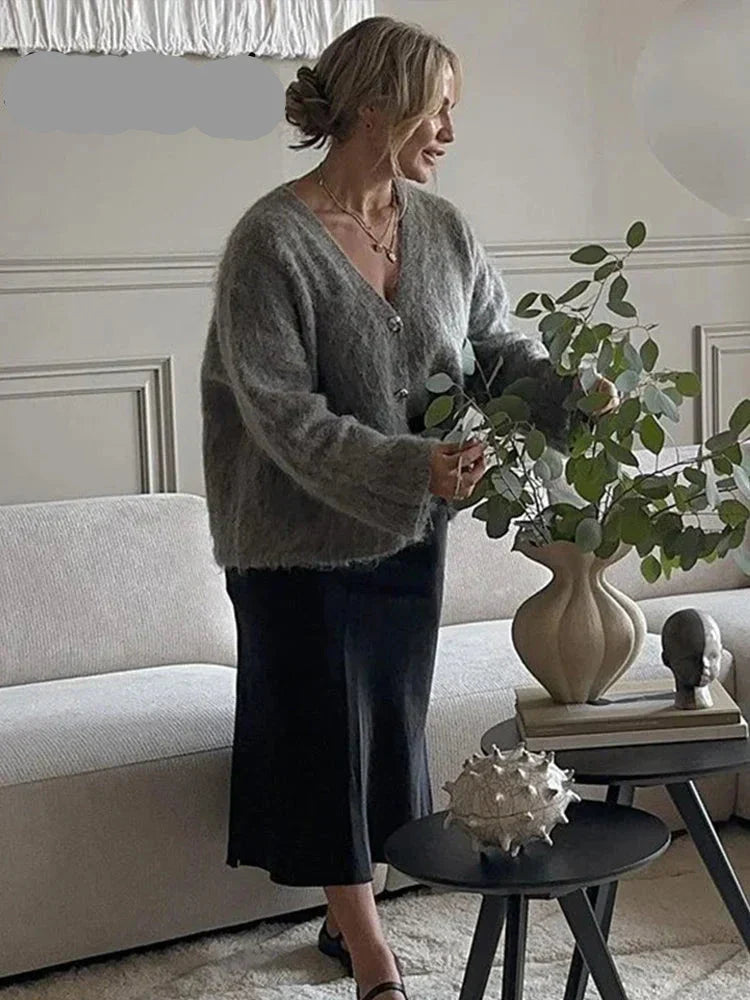 Aurora® | Damen Cardigan aus hochwertiger Wolle