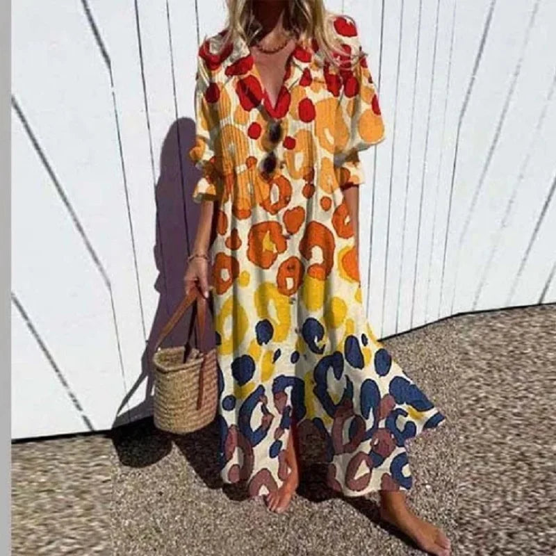 Gretl® | Luxus Boho Maxi Kleid (Fast Ausverkauft)