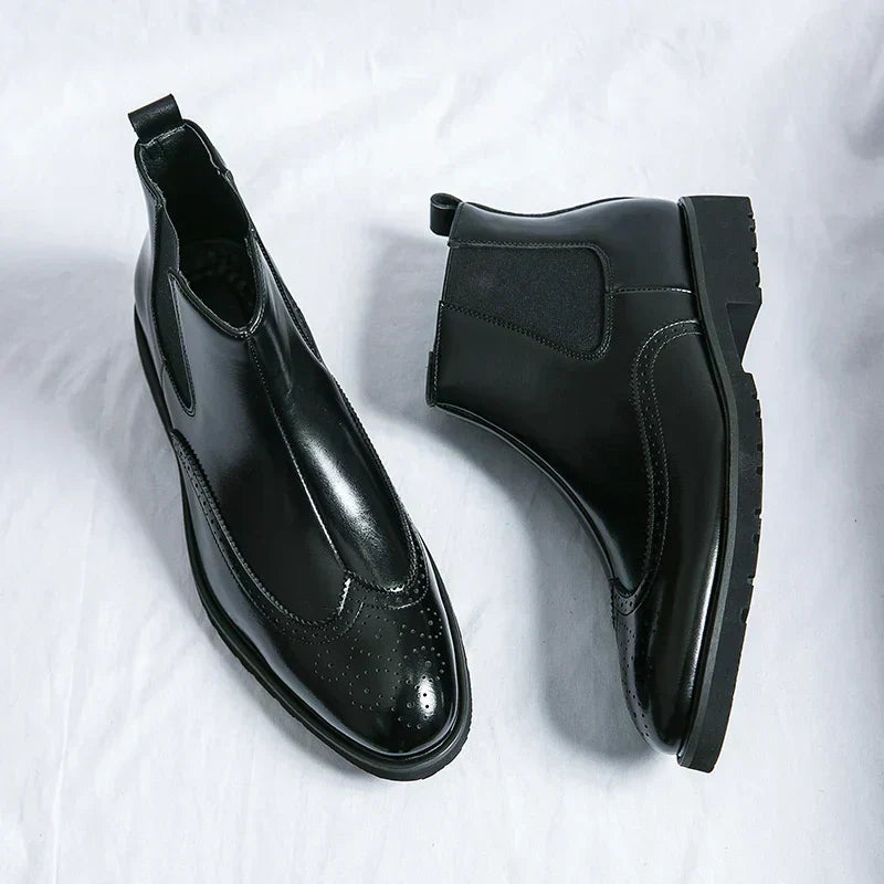 Raphael® | Kunstleder Chelsea-Stiefel