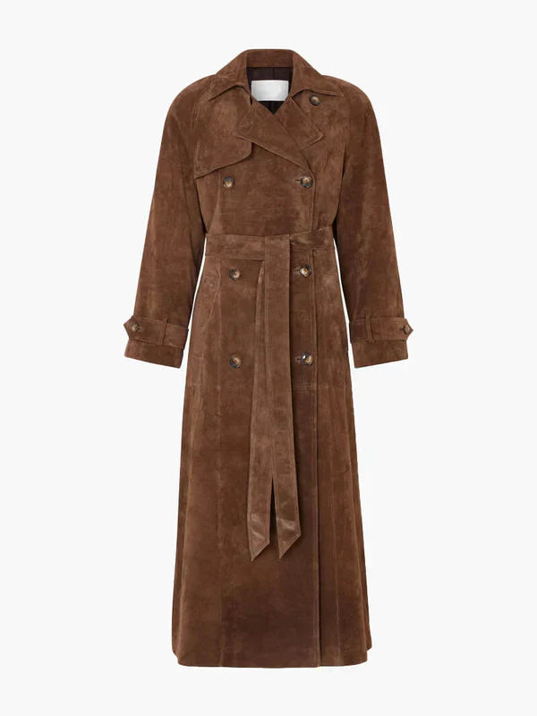 Liliane® | Trenchcoat aus Wildleder