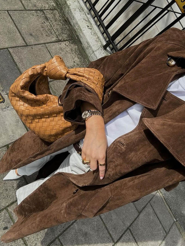 Liliane® | Trenchcoat aus Wildleder