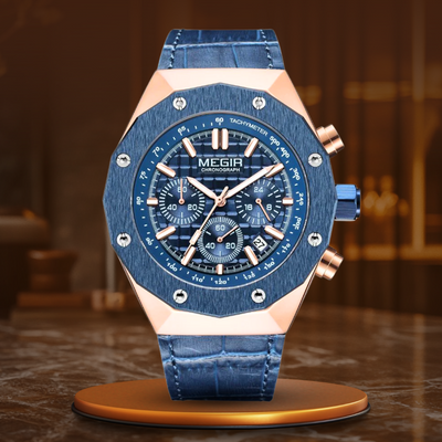 Walter® | Klassische Wasserdichte Quarz-Uhr