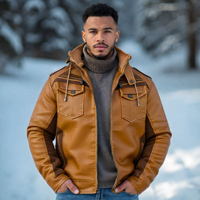 Lorenz® | Handgefertigte Lederjacke für Herren