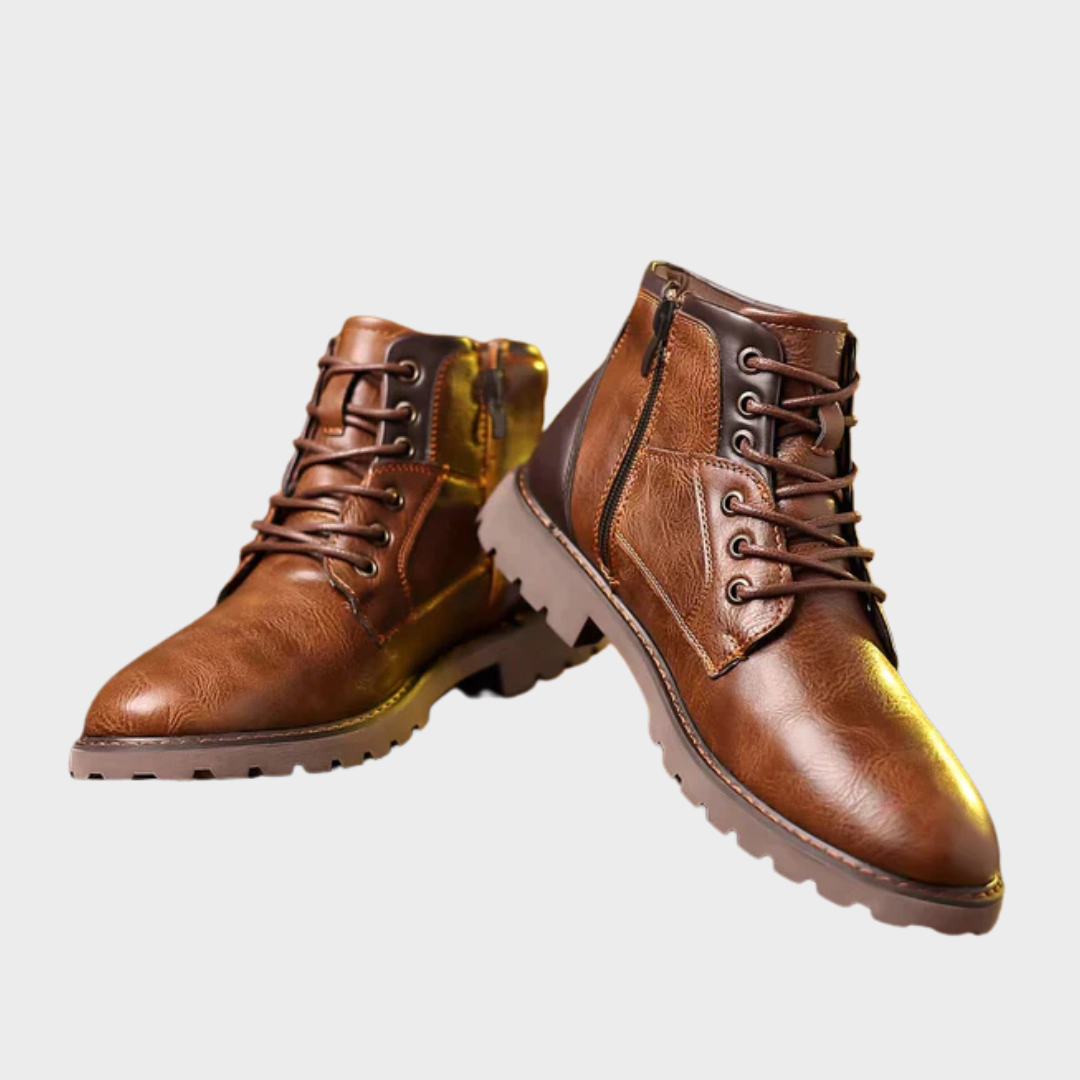Rudi® | Schnürstiefel aus strapazierfähigem Leder