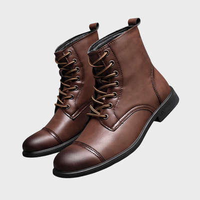 Dominik® | Kunstleder Stiefeletten