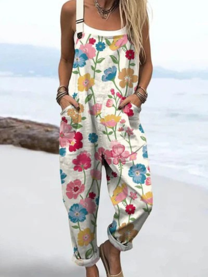 Thea® | Leichte Vintage-Jumpsuit