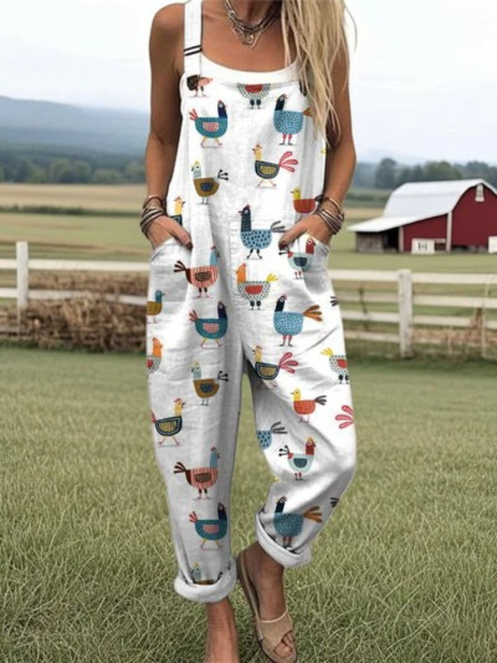 Helga® | Vintage Lässiger Overall