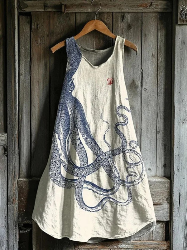 Eira® | Japanische Tintenfischbeine Art Tankkleid
