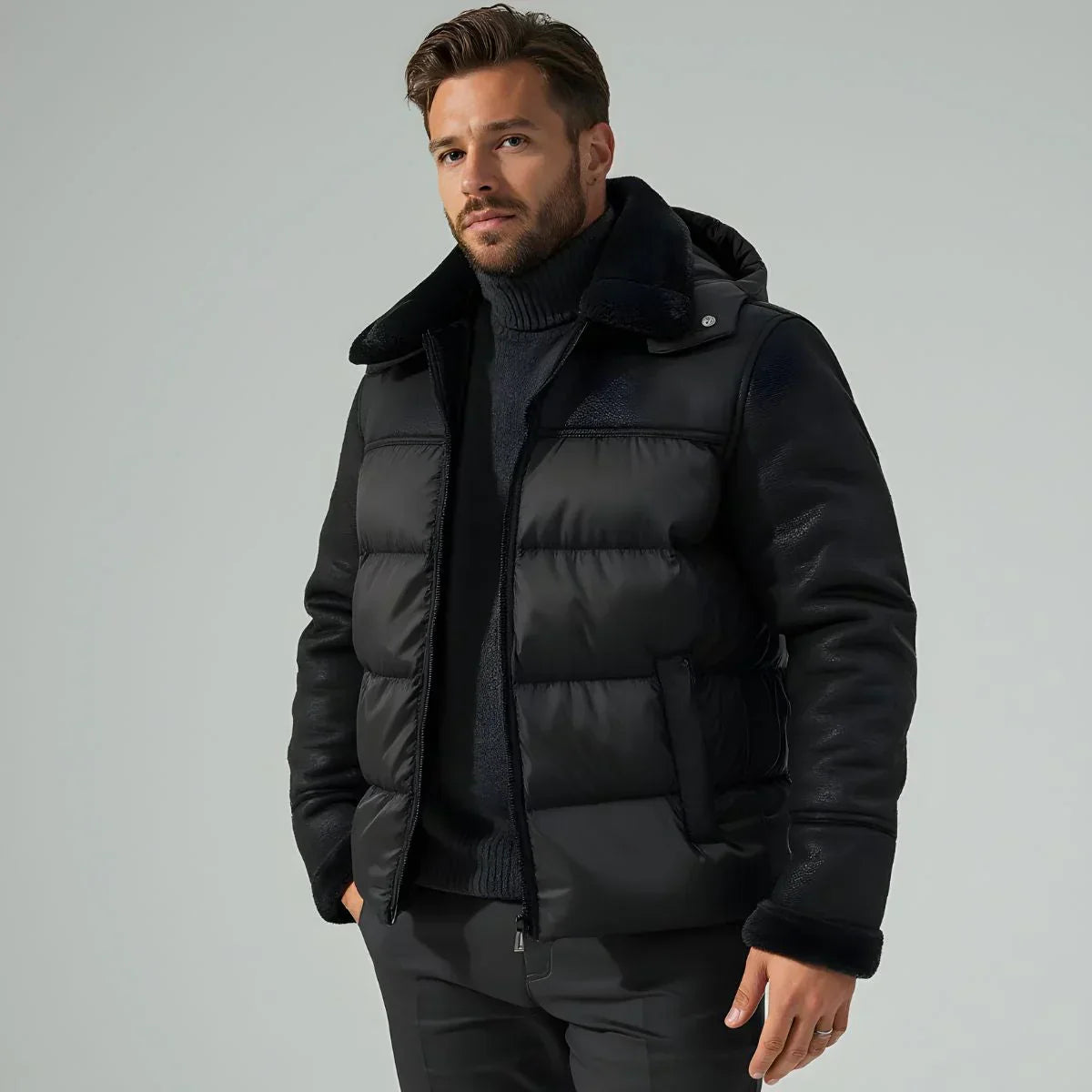 Maximilian® | Handgefertigte Lederjacke für Herren