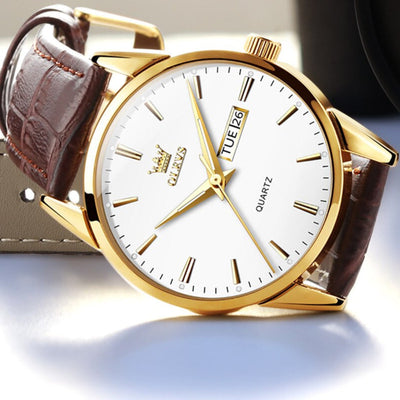 Dietmar® | Luxus-Leder-Armbanduhr