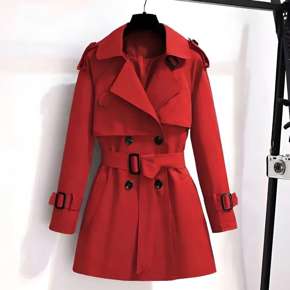 Hannelore® | Kurzer und schicker Trenchcoat für Frauen