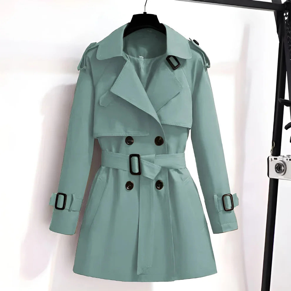 Hannelore® | Kurzer und schicker Trenchcoat für Frauen