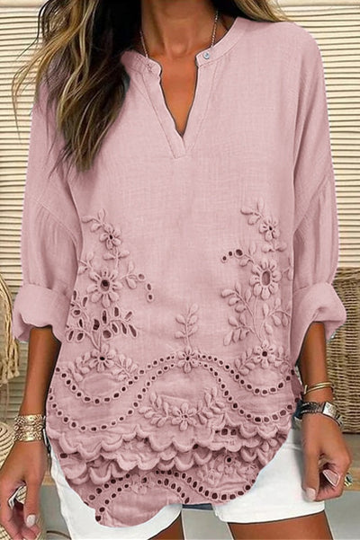 Vina® | Bluse Coastal Bloom