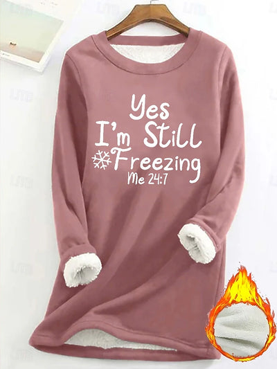 Katharina® | „Yes, I’m Always Freezing“ Warmes Winter-Outfit