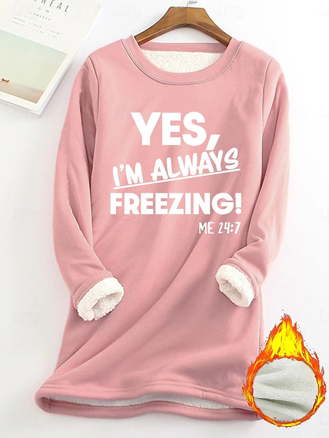Michaela® | „Yes, I’m Always Freezing“ Warmes Winter-Outfit
