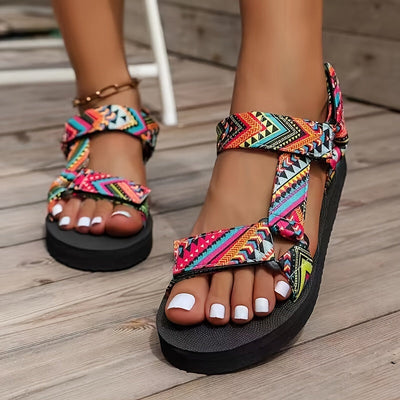 Lucia - Bedruckte Orthopädische Komfortsandalen