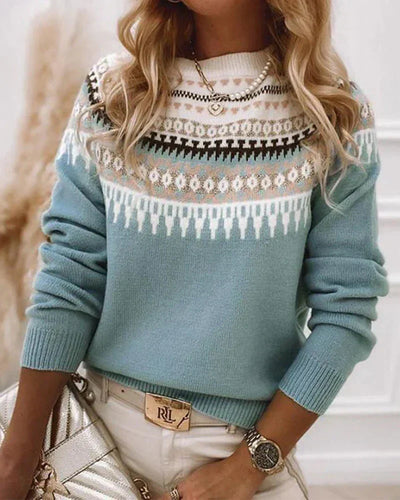Amanda - Nordischer warmer Pullover
