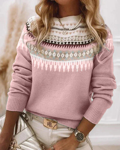 Amanda - Nordischer warmer Pullover