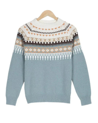 Amanda - Nordischer warmer Pullover
